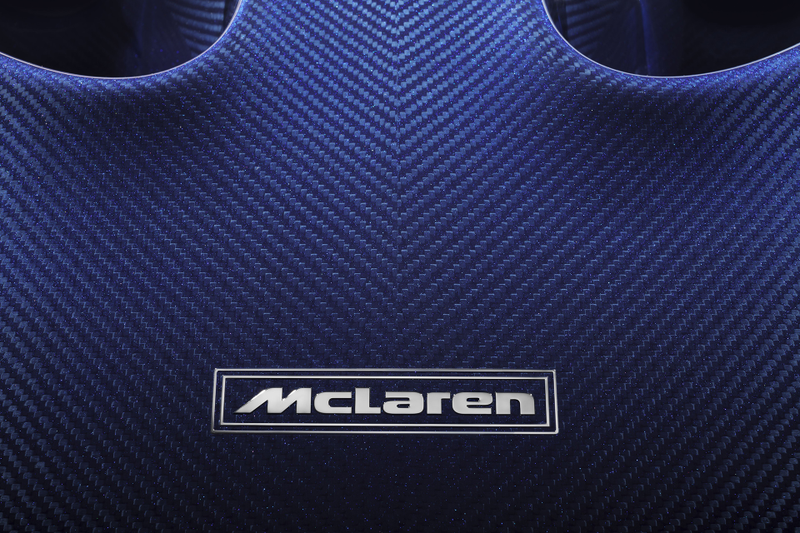 Illustration for article titled The McLaren P1 Farewell Is Dressed In Stunning Naked Blue Carbon